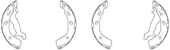 Brake Shoe Set GS8737 - image 4