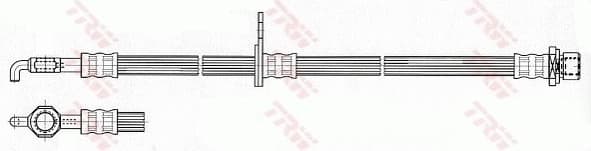 Brake Hose PHD534 - image 3