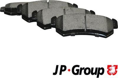 Brake Pad Set, disc brake JP 3263700310