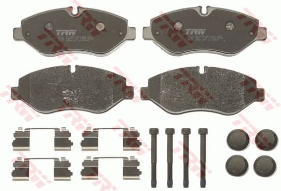 Brake Pad Set, disc brake COTEC GDB1747 - image 4