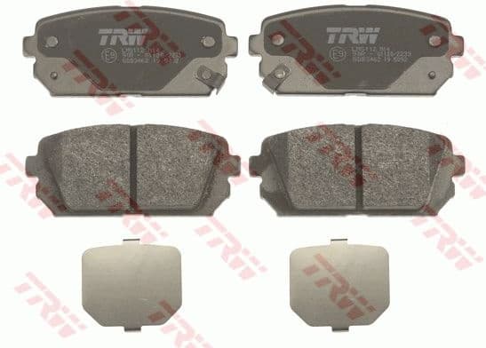 Brake Pad Set, disc brake COTEC GDB3462 - image 4
