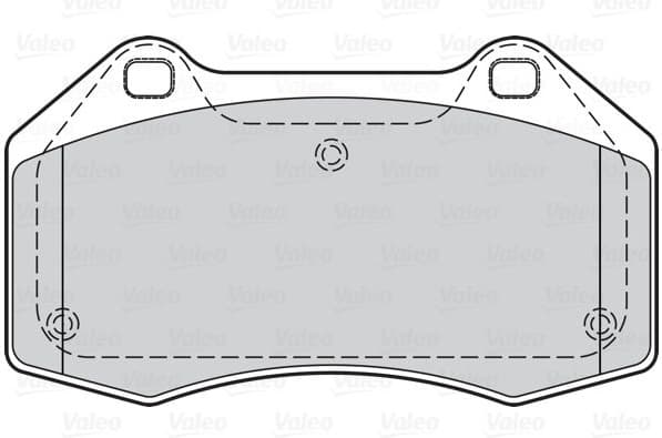 Brake Pad Set, disc brake ESSENTIAL 302072 - image 2