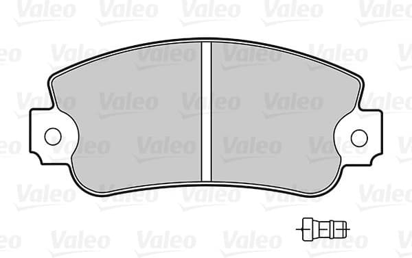 Brake Pad Set, disc brake ESSENTIAL 301091 - image 2