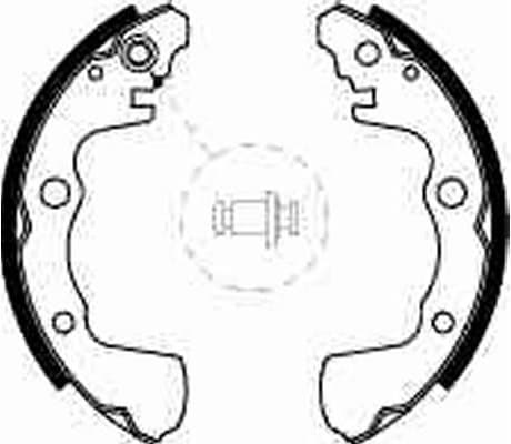Brake Shoe Set GS8508 - image 3