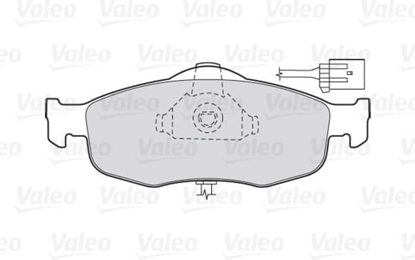 Brake Pad Set, disc brake ESSENTIAL 301033 - image 2