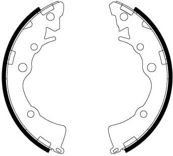 Brake Shoe Set GS8812 - image 2