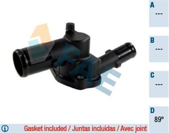 Thermostat, coolant 5321889