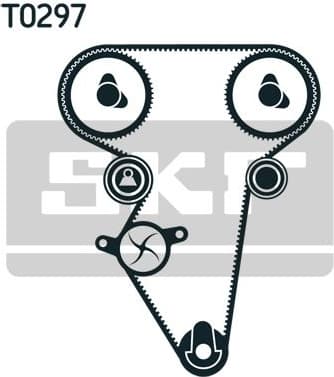 Timing belt kit VKMA90000 - image 2