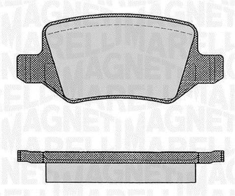 Brake Pad Set, disc brake 363916060308