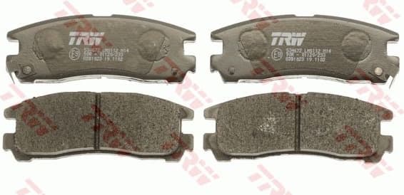 Brake Pad Set, disc brake COTEC GDB1023 - image 4