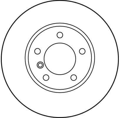 Brake discs kit front (2pcs), Top Quality DF2769 - image 2