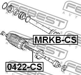 Inner Tie Rod 0422-CS - image 2
