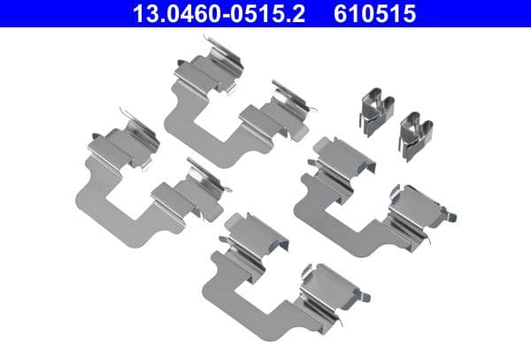 Accessory Kit, disc brake pad 13.0460-0515.2 - image 2