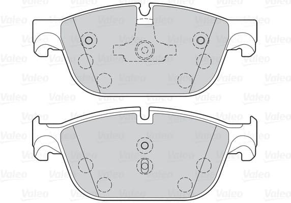 Brake Pad Set, disc brake ESSENTIAL 302135 - image 2