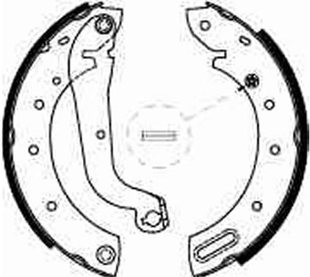 Brake Shoe Set GS8625 - image 2