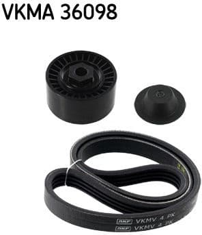 V-ribbed Belt Set VKMA 36098 - image 2