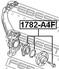 Wheel Hub 1782-A4F - image 2