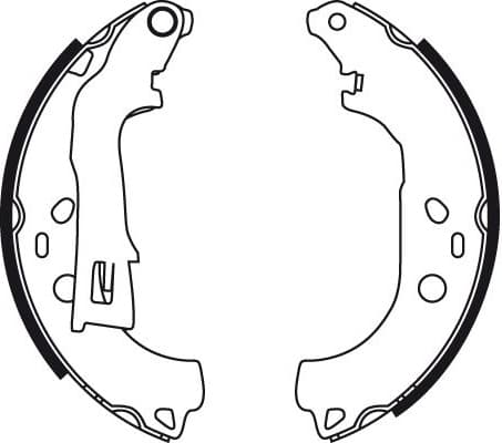 Brake Shoe Set GS8738 - image 4