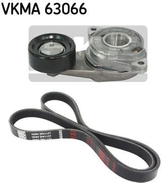 V-ribbed Belt Set VKMA 63066 - image 2