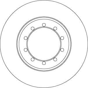 Brake Disc DF6711 - image 2