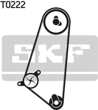 Water Pump & Timing Belt Kit VKMC 01103 - image 4