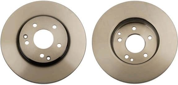 Brake discs kit front (2pcs), Top Quality DF4180 - image 3