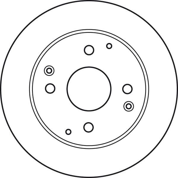 Brake Disc DF7249 - image 2