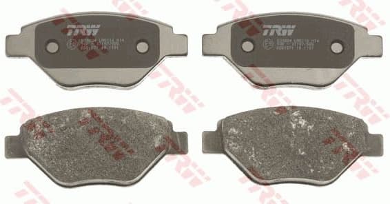 Brake Pad Set, disc brake COTEC GDB1571 - image 4