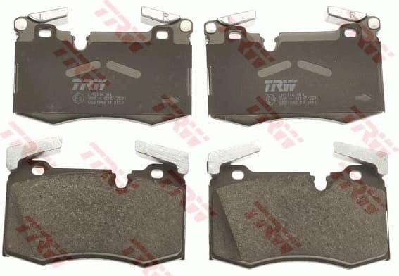 Brake Pad Set, disc brake COTEC GDB1948 - image 4