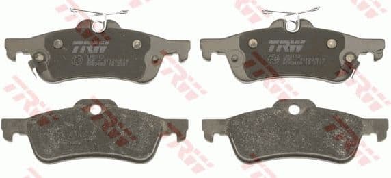 Brake Pad Set, disc brake COTEC GDB3458 - image 3