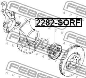 Wheel Hub 2282-SORF - image 2