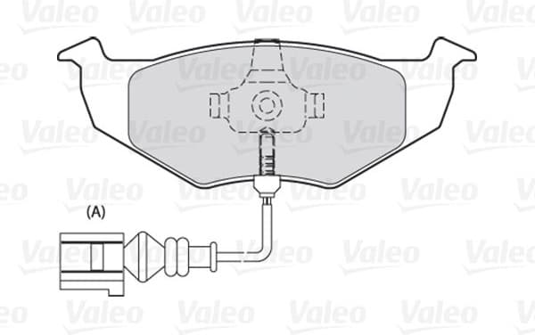 Brake Pad Set, disc brake ESSENTIAL 301488 - image 2