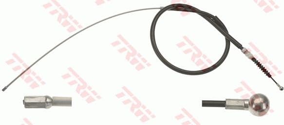 Cable Pull, parking brake GCH604 - image 2