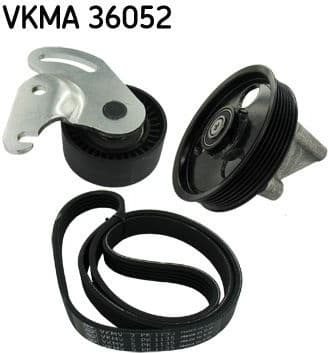 V-ribbed Belt Set VKMA 36052 - image 2
