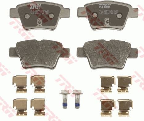 Brake Pad Set, disc brake COTEC GDB1620 - image 3