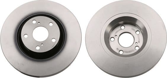 Brake discs kit front (2pcs), Top Quality DF6268