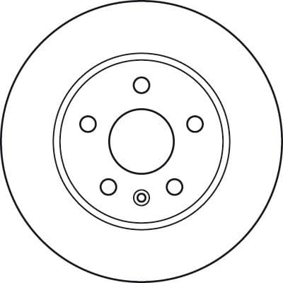Brake Disc TRW SINGLE DF4995S - image 4