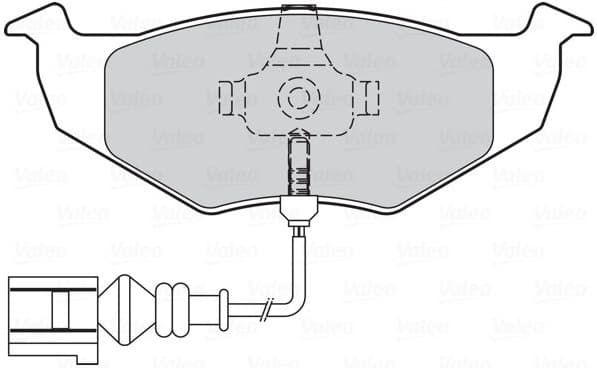 Brake Pad Set, disc brake ESSENTIAL 301805 - image 2
