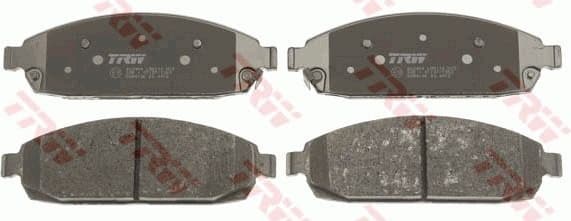 Brake pads front, Top Quality GDB4136 - image 4