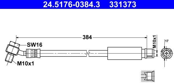 Brake Hose 24517603843