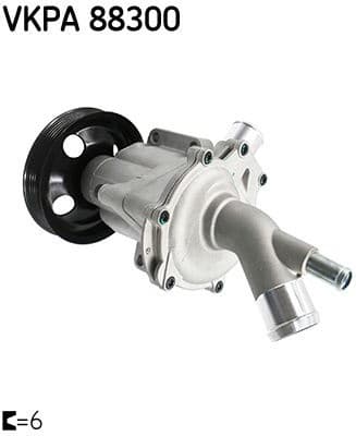 Water Pump, engine cooling VKPA 88300 - image 3