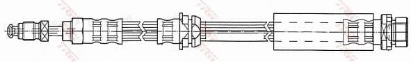 Brake Hose PHB438 - image 4