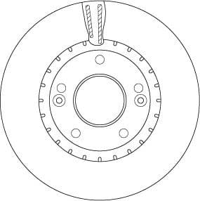 Brake Disc DF6628 - image 2