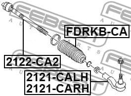 Tie Rod End 2121-CALH - image 2