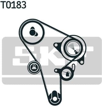 Timing belt kit VKMA01015 - image 2