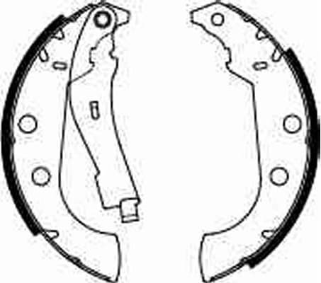 Brake Shoe Set GS8272 - image 2