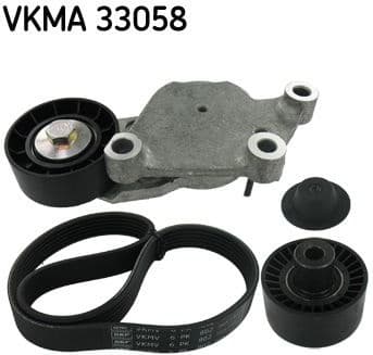 V-ribbed Belt Set VKMA 33058 - image 2