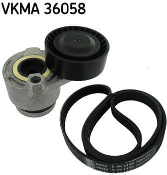 V-ribbed Belt Set VKMA 36058 - image 2