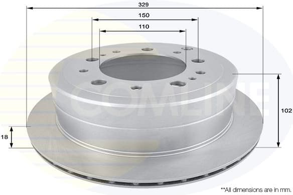 Brake Disc ADC0183V - image 2