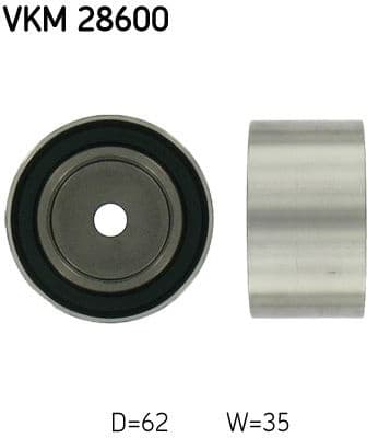 Deflection Pulley/Guide Pulley, timing belt VKM 28600 - image 2